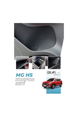 Mg Hs Konfor Seti Araç İçi Eşya Cepleri Kumaş Kaplama Set
