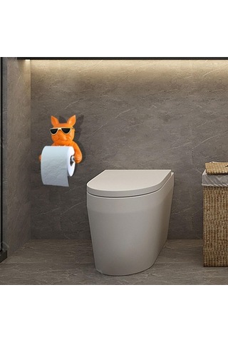 Tongxida Suntek Ev Banyo Kağıt Tutucu Duvara Monte Turuncu Turuncu