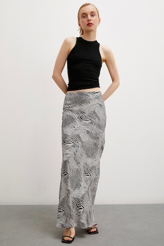 Never More Maxi Boy Verev Etek Krem