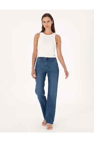 Pierre Cardin Kadın Mavi Pantolon Jean 50313219-vr036 Mavi