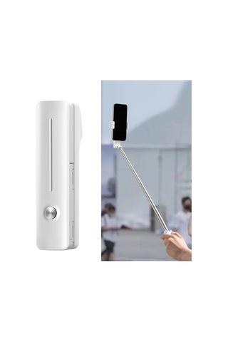 Trendooze Pratik Cep Beden Hafif Fotoğraf Makinesi Beyaz Selfie Tutucu