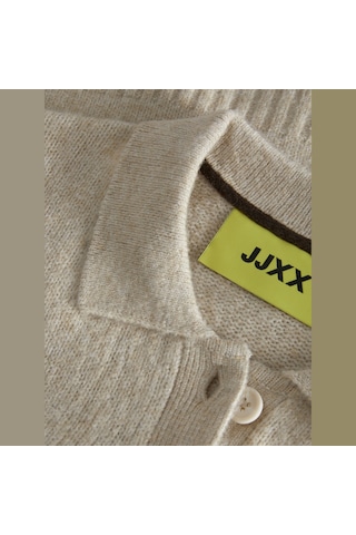 Jack & Jones Kadin Uzun Kollu Polo Triko - Catalina - 12280282 Fog