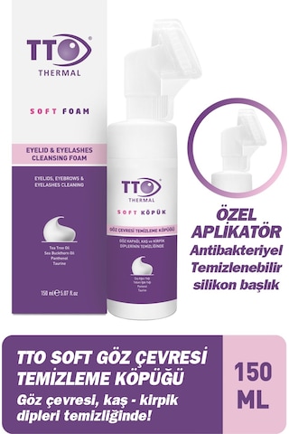 Tto Soft Aplikatörlü Göz Çevresi Temizleme Köpüğü 150 ML