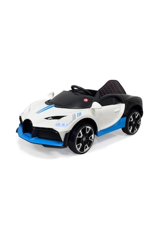 Gt Style 4x2 12v Akülü Uzaktan Kumandalı Emniyet Kemerli 4x Süspansiyonlu Çocuk Akülü Araba Beyaz