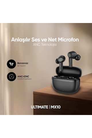 Zuidid Ultimate ZMX10 ANC-ENC Bluetooth 5.4 Kulakiçi Kulaklık