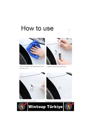 Otoboya Otomobil Bakım Araç Kaporta Onarıcı Taş İzi Çizik Giderici Parlaklık Kazandırıcı Uv Korumal