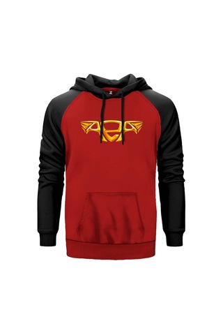 Altın Elbiseli Adam Aea Gri Renk Reglan Kol Sweatshirt