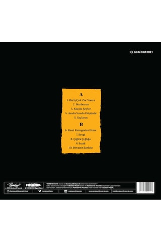 Bülent Ortaçgil - 2. Perde - 33 LP Albüm ! Ambalajlı
