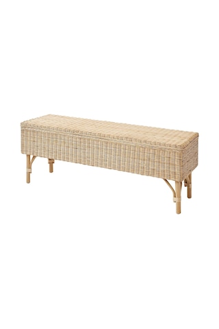 Bank, Rattan, 120 Cm Acı Kahverengi