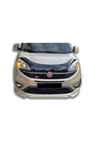 Fiat Doblo Uyumlu Ön Ek 2015 2016 2017 2018 2019 2020 2021 Mat Siyah Plastik Ön Karlık