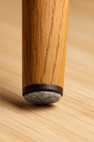 20 Mm Keçeli Poligrit Zemin Koruyucu Sandalye Ve Masa Ayağı İçin Sessiz Mobilya Pabucu 4 Adet Diğer