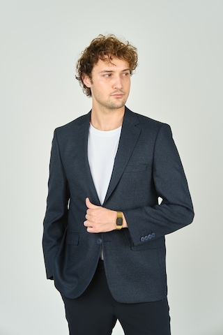Gio Erkek Klasik Kesim Regular Fit Yün Ceket 2413 Lacivert Lacivert