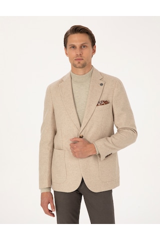 Pierre Cardin Erkek Bej Ceket 50313336-vr011 Bej