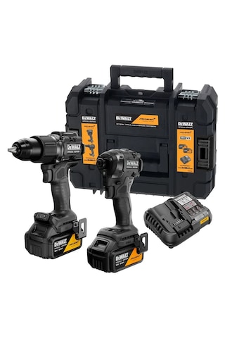 Dewalt DCK2222MP2T-QW Mclaren F1 Team 18V XR 2x5.0AH Akülü Kömürsüz Darbeli Matkap ve Vidalama Seti