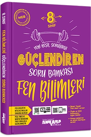8. Sınıf Güçlendiren Fen Bilimleri Soru Bankası