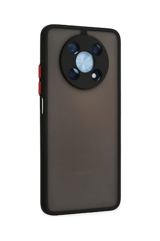 Mep Huawei Nova Y90 Kılıf Montreal Silikon Kapak - Siyah Najmaddin renkli