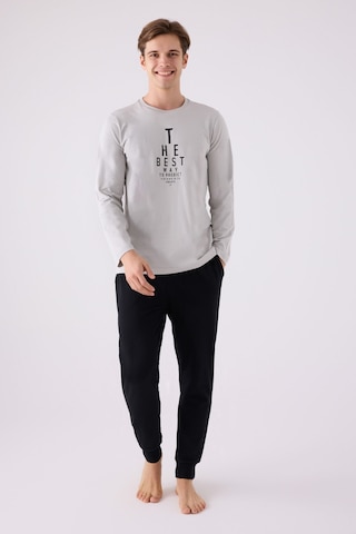 Arnetta Erkek Gri Pijama Takımı Ar3142-s-v2 Gri