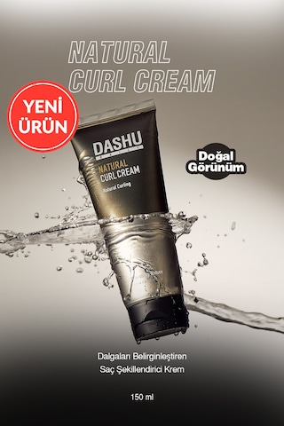 Dashu Daily Natural Curl Dalgaları Belirginleştiren Saç Şekillendirici Krem 150 ML