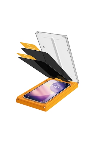 Buff Apple Uyumlu   iPhone 17 Air 5d Privacy Easyfit 2 Adet Ekran Koruyucu