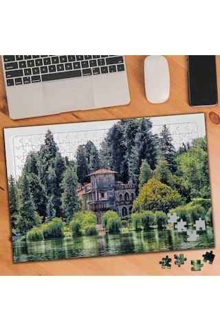 İtalya-sesto Calende-villa 240 Parça Puzzle Yapboz-6921 İtalya-sesto Calende-villa 240 Parça Puzzle Yapboz-6921