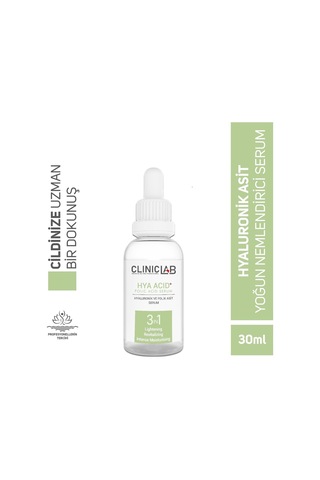 Clinic Lab Yoğun Nemlendirici Ve Yenileyici Hyaluronik Asit Içeren Serum 30 ML