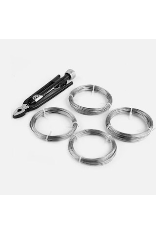 Homyl Güvenlik Teli Bükme Pensesi Sağlam Yedek Tel Alet Seti