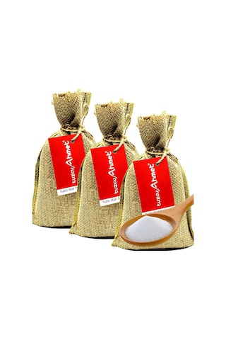 Tuzcu Ahmet 3 Adet 1 KG Jüt Torbada Kristal Çankırı Kaya Tuz Tuzcu Ahmet 3 Adet 1 KG Jüt Torbada Kristal Çankırı Kaya Tuz