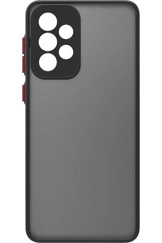 Newface Samsung Uyumlu Galaxy A13 4g Kılıf Montreal Silikon Kapak - Siyah Resimdeki