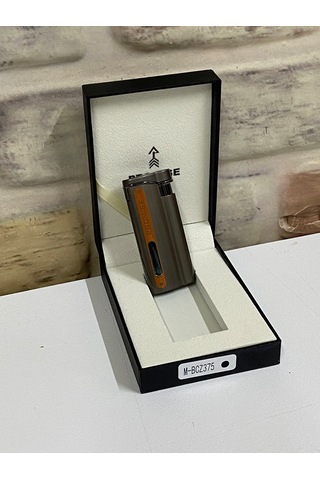 Promise Marka Füme Renk Gaz Göstergeli Gazlı Kişiye Özel Çakmak