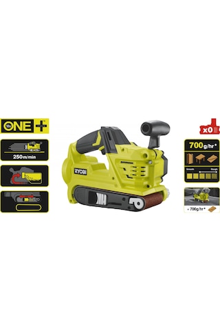 Ryobi R18BS-0 18V Akülü Tank Zımpara (Aküsüz)