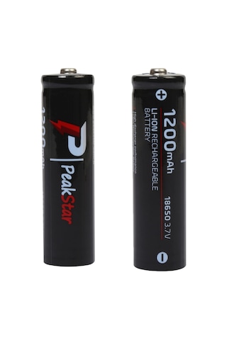 Orjinal 3.7 V 1200 Mah Şarj Edilebilir 18650 Turbo Model Li-ion Şarjlı Pil