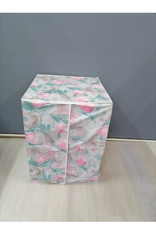 Çamaşır Makinesi Örtüsü Pembe