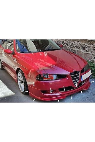 Alfa Romeo 156 Makyajlı Kasa Ön Tampon Eki Fiberglass Boyasız