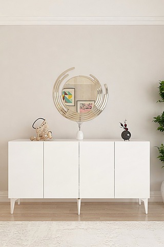 Ka1525b Lipa Konsol Ve Tv Sehpası Beyaz 150cm
