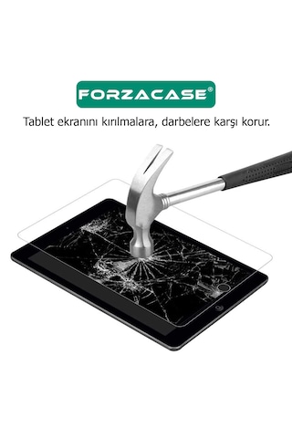 Forzacase Honor Pad 20 / Pad 20 Pro 12.1 İnch İle Uyumlu Temperli Kırılmaz Cam Ekran Koruyucu - Fc021