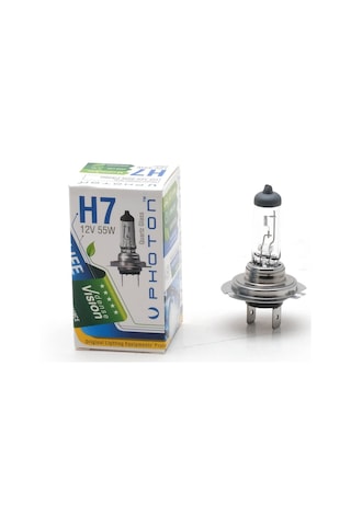 Photon H7 Halojen Far Ampülü Daha Fazla Işık Uzun Ömürlü