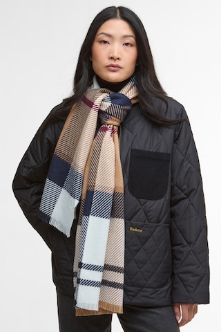 Barbour Blair Tartan Şal Br51 Hessian Tartan Çok Renkli