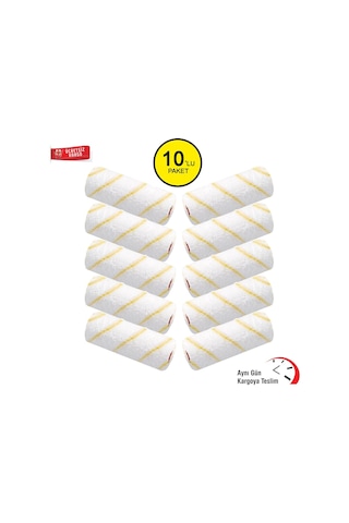 Parmak Rulo Yedeği Kalorifer Rulosu Yedeği 10 Cm 10 Adet