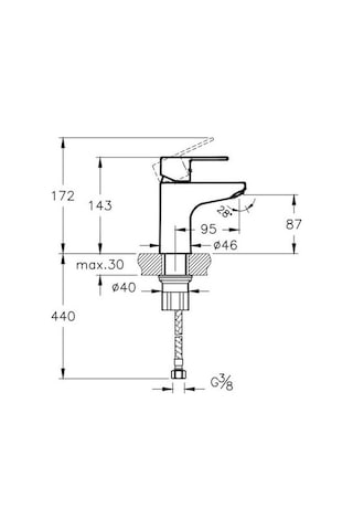 Artema Win S Lavabo Bataryası A41177