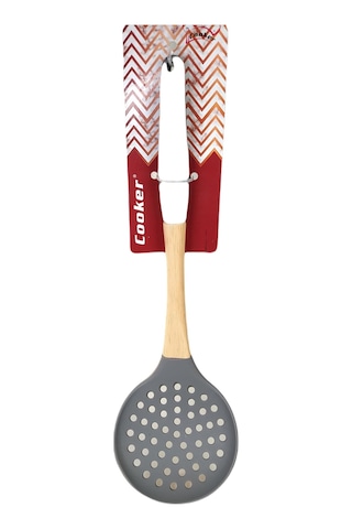 Cooker Lüx Silikon Kevgir 33cm Gri Ckr2319