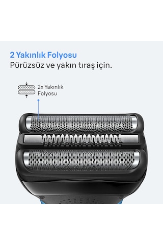 Braun Series 3 Elektrikli Tıraş Makinesi, Islak Ve Kuru, 310s 1 Saat