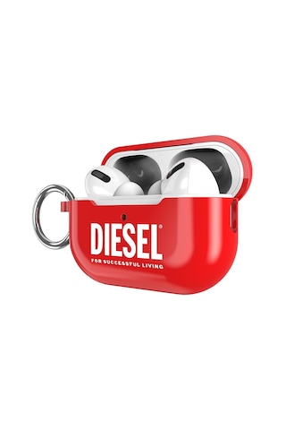Diesel Apple AirPods Uyumlu Pro / Pro 2 İçin Biscotto Kılıf - Kırmızı
