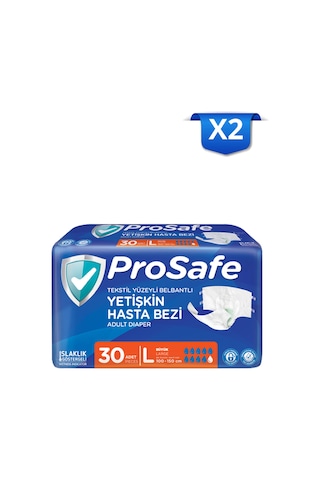 Prosafe Belbantlı Yetişkin Hasta Bezi L 30'lu x 2