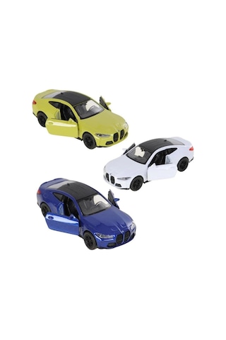 Welly 1/32 Bmw M4 Diecast Metal Oyuncak Araba - Açılır Kapı Çekbırak