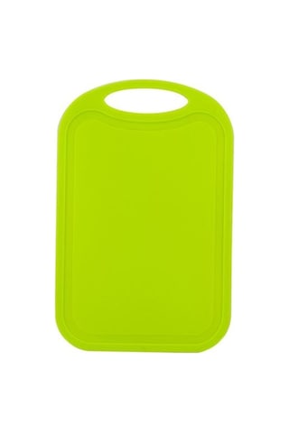 Yeşil Kaymaz Plastik Kesme Tahtası Gıda Meyve Doğrama Blok Mat Mutfak Aşçı Kaynağı