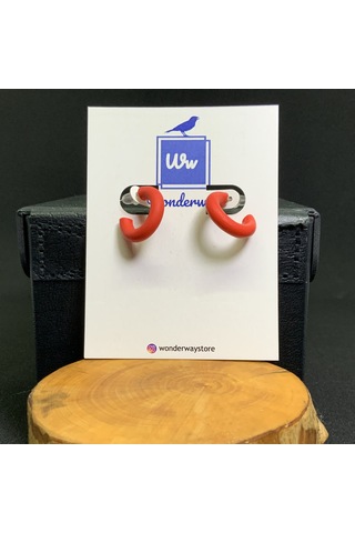 Polimer Kil Küpe - Ww53 Çok Renkli