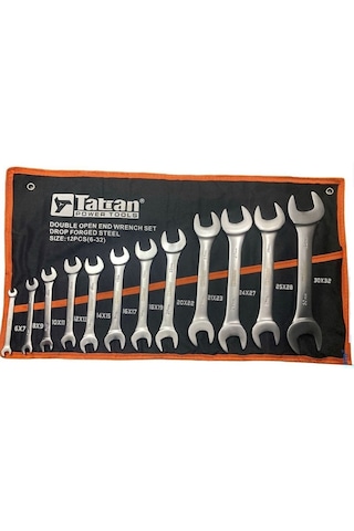Açık Ağız Anahtar Takımı 12 Parça 6x7-30x32 Tatian