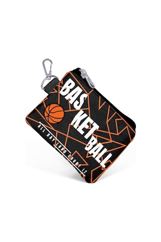Coral High Siyah Basketbol Bozuk Para Cüzdanı - Erkek Çocuk Çok Renkli