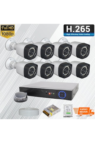 8Li Ip 2.0Mp Tak Çalıştır Set 8Li Ip 2.0Mp Tak Çalıştır Set