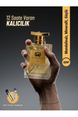 Lush Erkek Parfüm Edp Mineral, Safran, Süet, Akigalawood Niş Karakterli Kalıcı Etkileyici Fresh - Marin